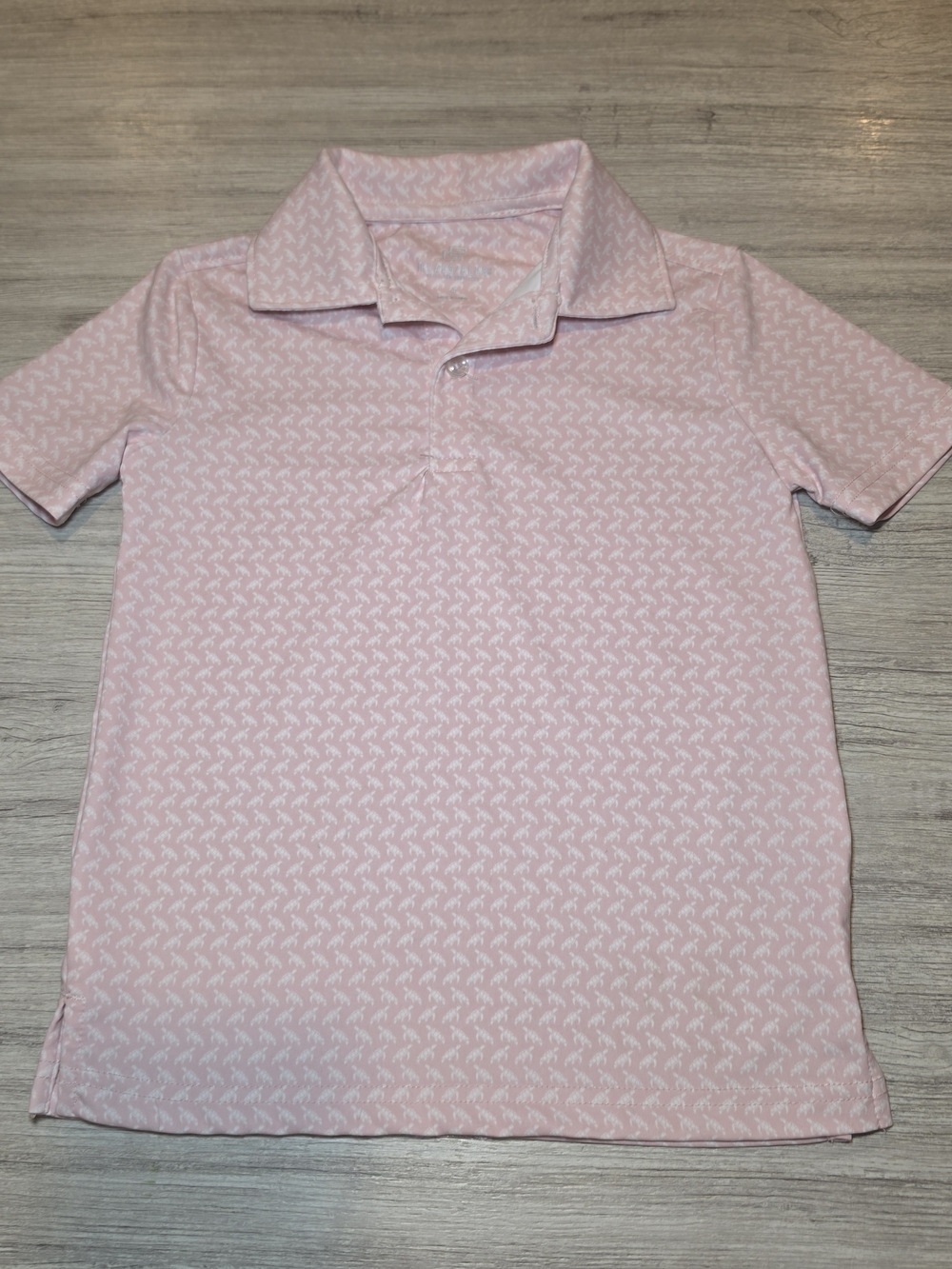 Classic Club Golf Polo Short Sleeve Youth Pink Size Boy's 4 A1